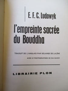 l'empreinte sacrée du bouddha