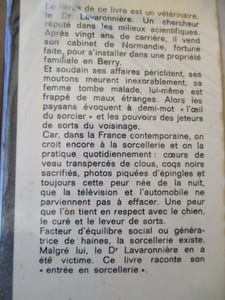 l'oeil du sorcier une histoire d'envoutement aujourd'hui en france