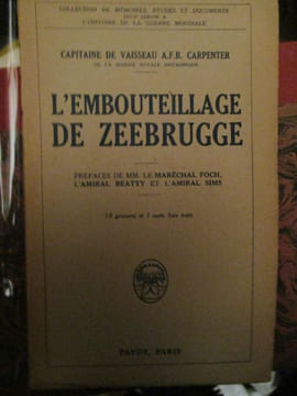 l'embouteillage de zeebrugge. carpenter (afb)