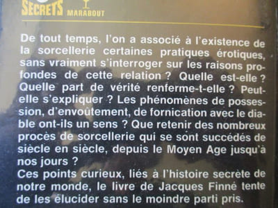 érotisme et sorcellerie l amour sorcier à travers les ages