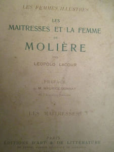 les maitresses et la femme de molière - I - les maitresses
