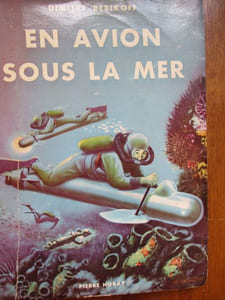 en avion sous la mer