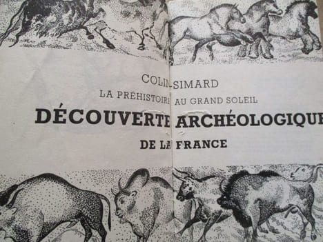 la préhistoire au grand soleil découverte archéologique de la france. colin-simard