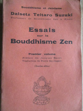 essais sur le bouddhisme zen. daisets teitaro suzuki