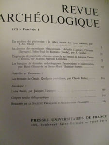 revue archéologique