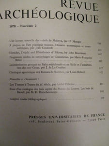 revue archéologique