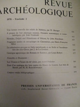 revue archéologique. undefined