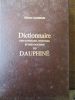 dictionnaire des ouvrages anonymes et pseudonymes du dauphiné. maignien ( edmond )