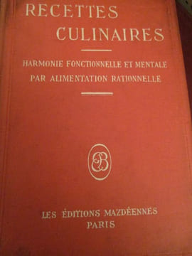 recettes culinaires harmonie fonctionnelle et mentale par alimentation rationnelle d'après le docteur hanish. bungé ( germaine et carlos )