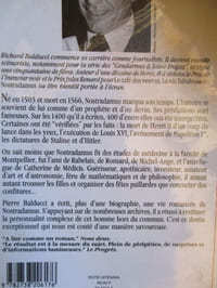 la vie fabuleuse de nostradamus