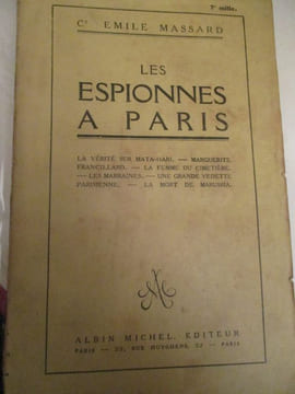 les espionnes a paris. massard ( emile )