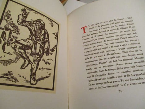 les dix lépreux paraphrase évangélique. rené des granges