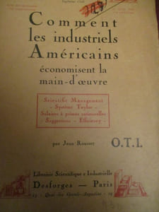 comment les industriels américains économisent la main-d'oeuvre