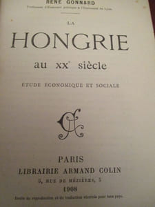 la hongrie au XXe siècle
