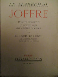 le maréchal joffre