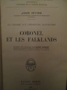 la chasse aux croiseurs allemands coronel et les falklands