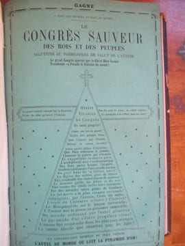 Le congrès sauveur des rois et des peuples salutéide ou poème-opéra de salut de l'avenir. gagne ( paulin )