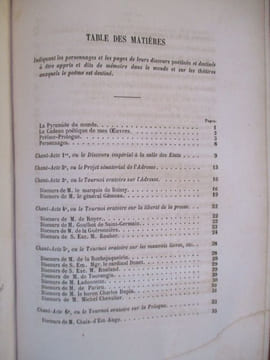 Le congrès sauveur des rois et des peuples salutéide ou poème-opéra de salut de l'avenir. gagne ( paulin )