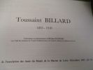 toussaint billard 1835-1918. 