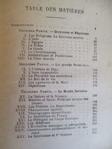 après la mort exposé de la doctrine des esprits