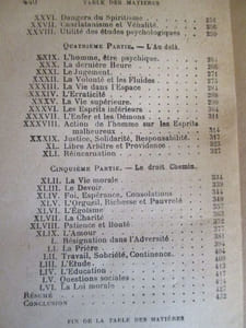 après la mort exposé de la doctrine des esprits