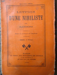 Lettres d'une nihiliste