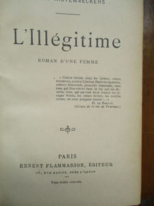 L'illégitime roman d'une femme