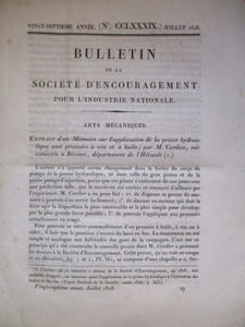 Bulletin de la société d'encouragement pour l'industrie nationale