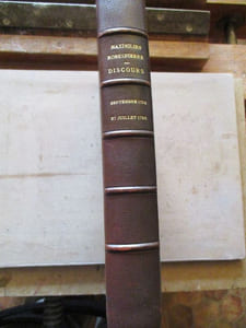 Oeuvres de Maximilien Robespierre (Tome IX) discours (4e partie) Septembre 1792 Juillet 1793