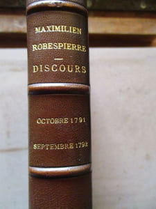 Oeuvres de Maximilien Robespierre (Tome VIII) discours (3e partie) Octobre 1791 Septembre 1792
