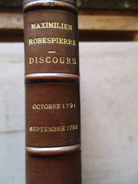 Oeuvres de Maximilien Robespierre (Tome VIII) discours (3e partie) Octobre 1791 Septembre 1792. undefined