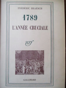 1789 l'année cruciale