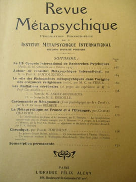 Revue métapsychique. collectif
