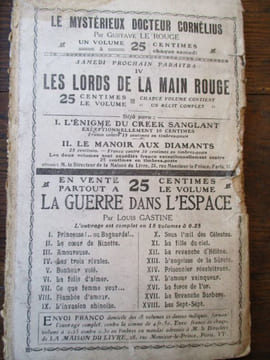 Le mystérieux docteur Cornélius - Le sculpteur de chair humaine. Gustave le Rouge