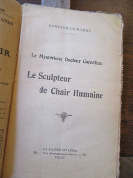 Le mystérieux docteur Cornélius - Le sculpteur de chair humaine. Gustave le Rouge