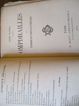 Ompdrailles le tombeau des lutteurs . Cladel (Léon)