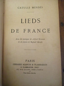 Lieds de france