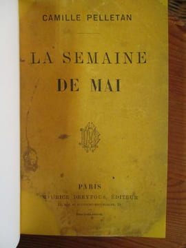 La semaine de Mai. Camille Pelletan
