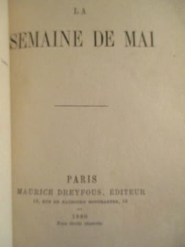 La semaine de Mai. Camille Pelletan