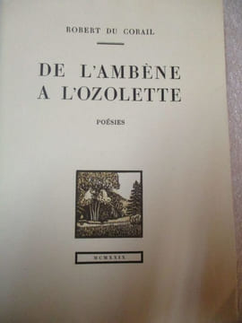 De l'Ambène a l'Ozolette. Robert Du Corail