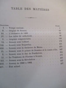histoire de la ville de Sceaux depuis son origine jusqu'à nos jours