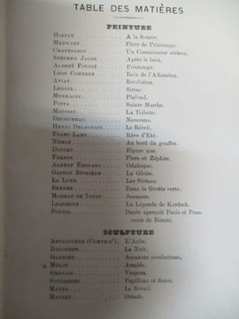 Le nu au salon de 1890. Armand Silvestre