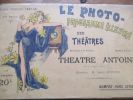 Le photo programme illustré des théâtres. Théâtre Antoine