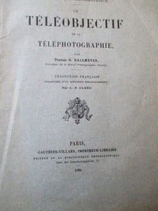 Le téléobjectif et la téléphotographie