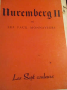 Nuremberg II ou les faux monnayeurs