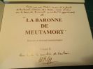 Le baron de Meutamort - la baronne de Meutamort - Mémoires de Lumino histoire et dessins humoristique. Martimprey (Didier de)