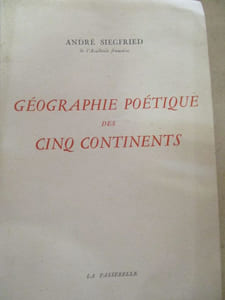 Géographie poétique des cinq continents