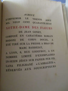 Notre Dame des fleurs