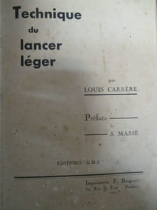 Technique du lancer léger