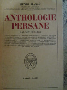 anthologie persane (XIe-XIXe siècles)